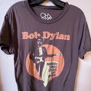 Bob Dylan Graphic Tee Shirt